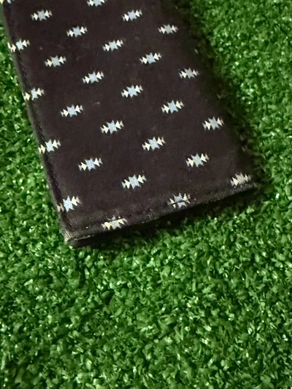 Vera Bradley Alpine Black Card Wallet Minimalist Credit Card Holder Retired - Picture 9 of 10